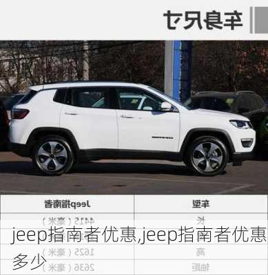 jeep指南者优惠,jeep指南者优惠多少