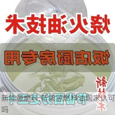 新能源燃料,新能源燃料油国家认可吗