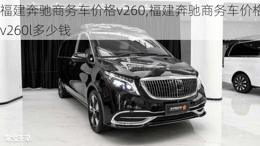 福建奔驰商务车价格v260,福建奔驰商务车价格v260l多少钱