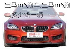 宝马m6跑车,宝马m6跑车多少钱一辆