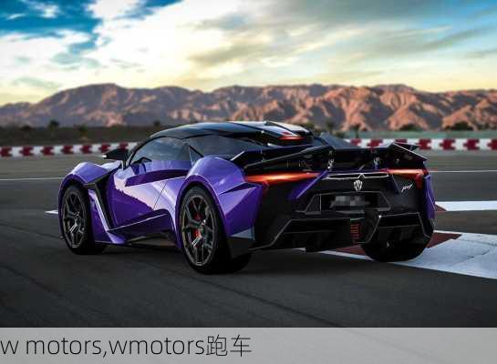 w motors,wmotors跑车