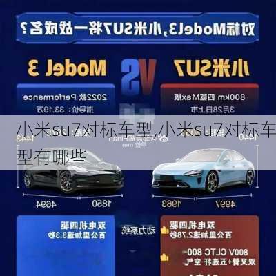 小米su7对标车型,小米su7对标车型有哪些