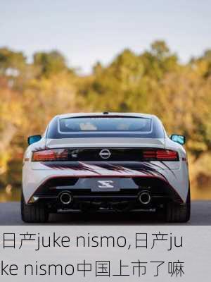 日产juke nismo,日产juke nismo中国上市了嘛