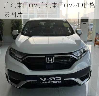 广汽本田crv,广汽本田crv240价格及图片