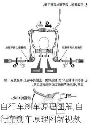 自行车刹车原理图解,自行车刹车原理图解视频