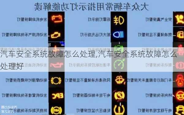 汽车安全系统故障怎么处理,汽车安全系统故障怎么处理好