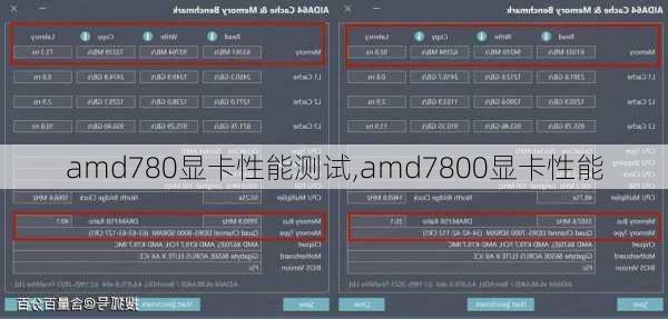 amd780显卡性能测试,amd7800显卡性能