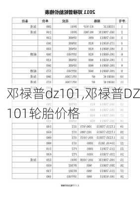 邓禄普dz101,邓禄普DZ101轮胎价格