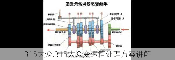 315大众,315大众变速箱处理方案讲解