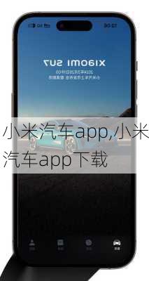 小米汽车app,小米汽车app下载