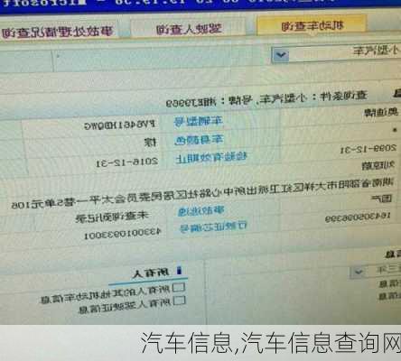 汽车信息,汽车信息查询网