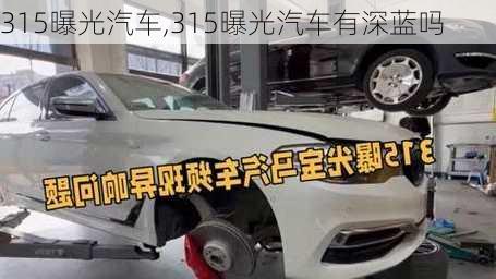 315曝光汽车,315曝光汽车有深蓝吗