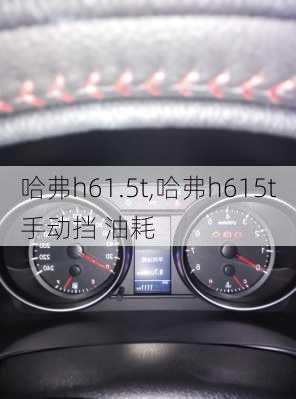 哈弗h61.5t,哈弗h615t手动挡 油耗