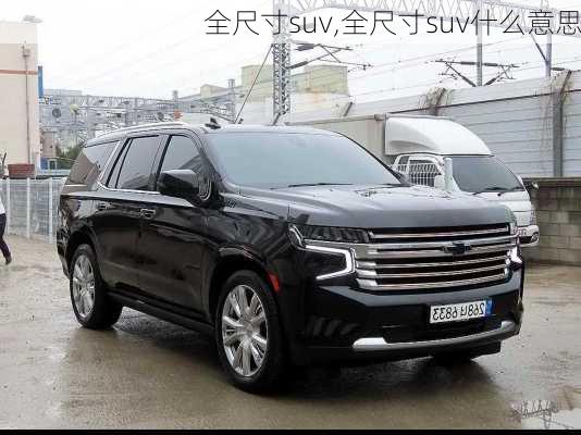 全尺寸suv,全尺寸suv什么意思