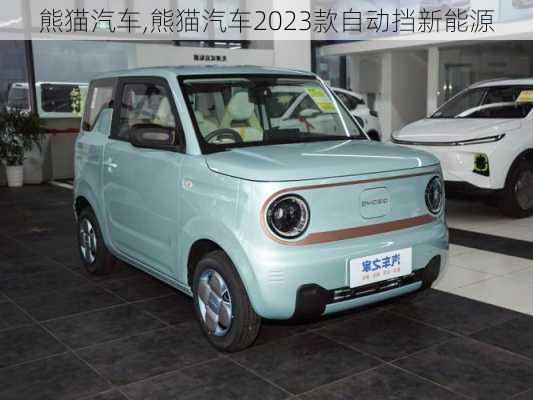 熊猫汽车,熊猫汽车2023款自动挡新能源