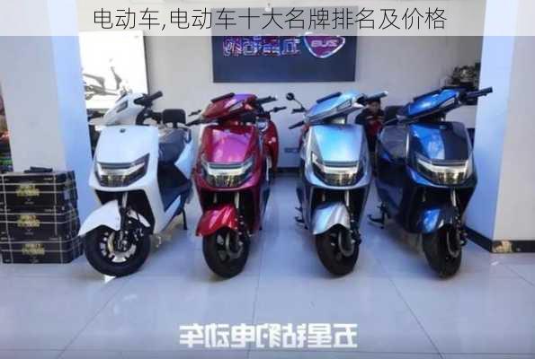 电动车,电动车十大名牌排名及价格