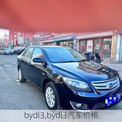 bydl3,bydl3汽车价格