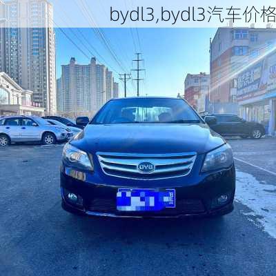 bydl3,bydl3汽车价格