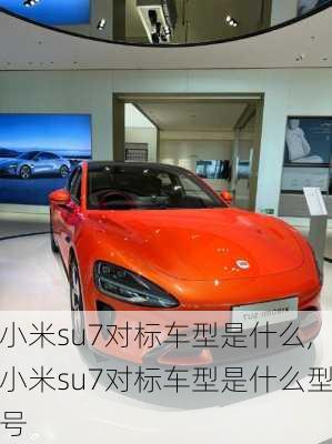 小米su7对标车型是什么,小米su7对标车型是什么型号