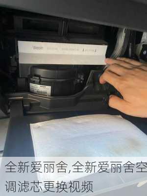 全新爱丽舍,全新爱丽舍空调滤芯更换视频