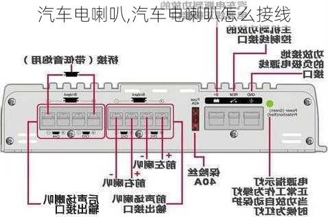 汽车电喇叭,汽车电喇叭怎么接线