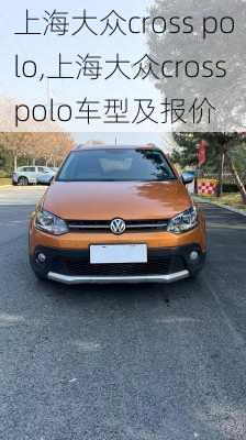 上海大众cross polo,上海大众crosspolo车型及报价