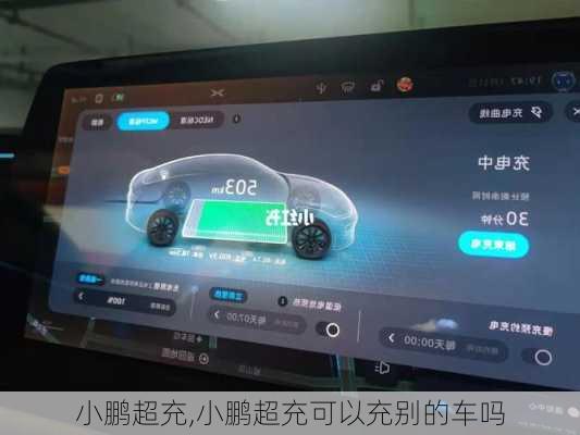 小鹏超充,小鹏超充可以充别的车吗