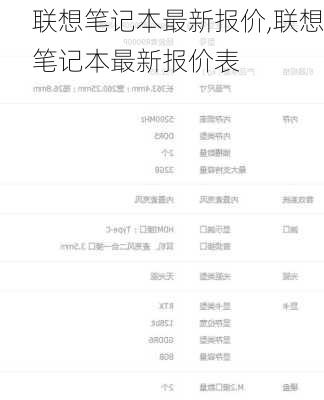 联想笔记本最新报价,联想笔记本最新报价表