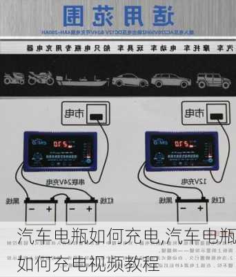 汽车电瓶如何充电,汽车电瓶如何充电视频教程