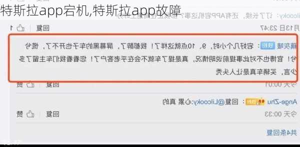 特斯拉app宕机,特斯拉app故障