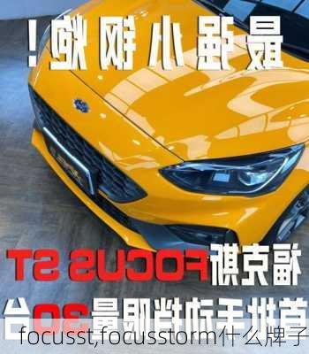 focusst,focusstorm什么牌子