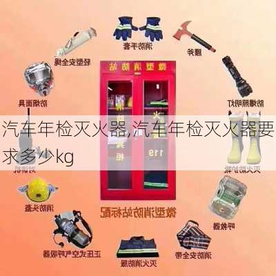 汽车年检灭火器,汽车年检灭火器要求多少kg