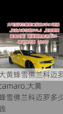 大黄蜂雪佛兰科迈罗camaro,大黄蜂雪佛兰科迈罗多少钱