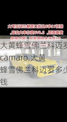 大黄蜂雪佛兰科迈罗camaro,大黄蜂雪佛兰科迈罗多少钱