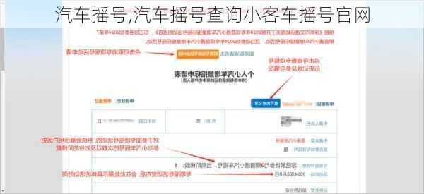 汽车摇号,汽车摇号查询小客车摇号官网