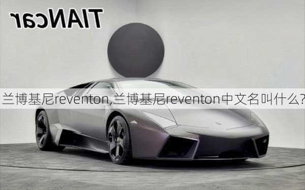 兰博基尼reventon,兰博基尼reventon中文名叫什么?