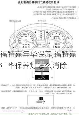 福特嘉年华保养,福特嘉年华保养灯怎么消除