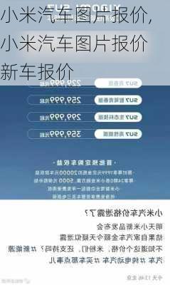 小米汽车图片报价,小米汽车图片报价 新车报价