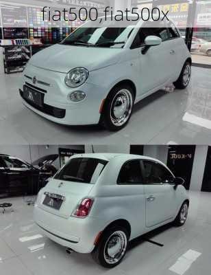 fiat500,fiat500x